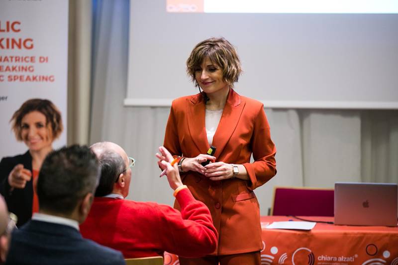Chiara Alzati public speaking