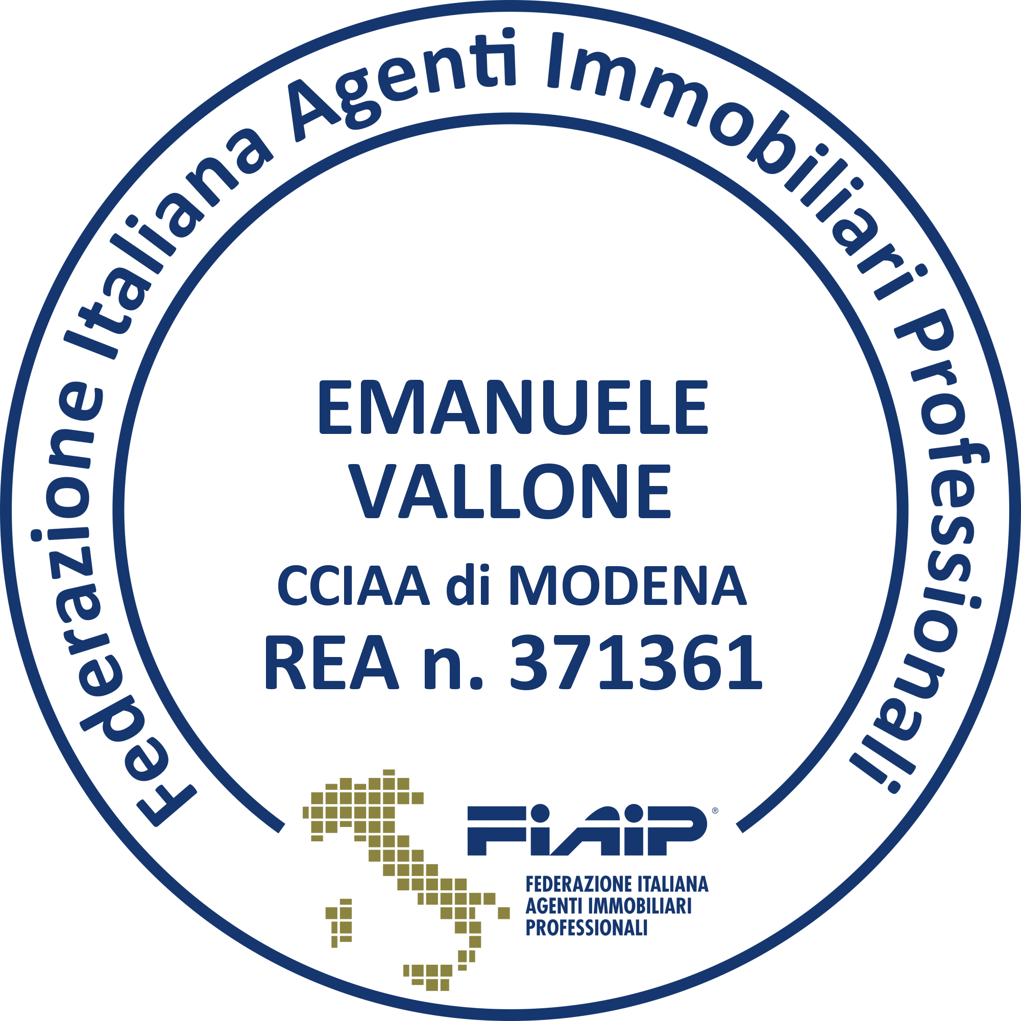 timbro FIAIP Emanuele Vallone