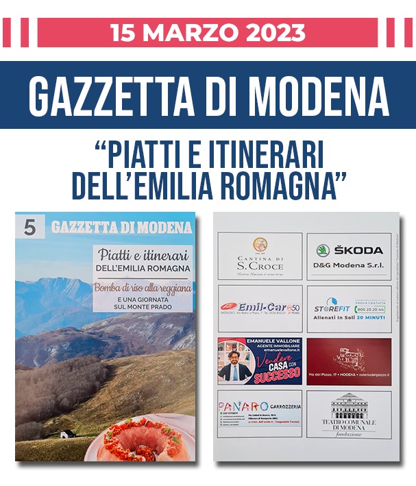Gazzetta di Modena 15 Marzo 2023 immobiliare