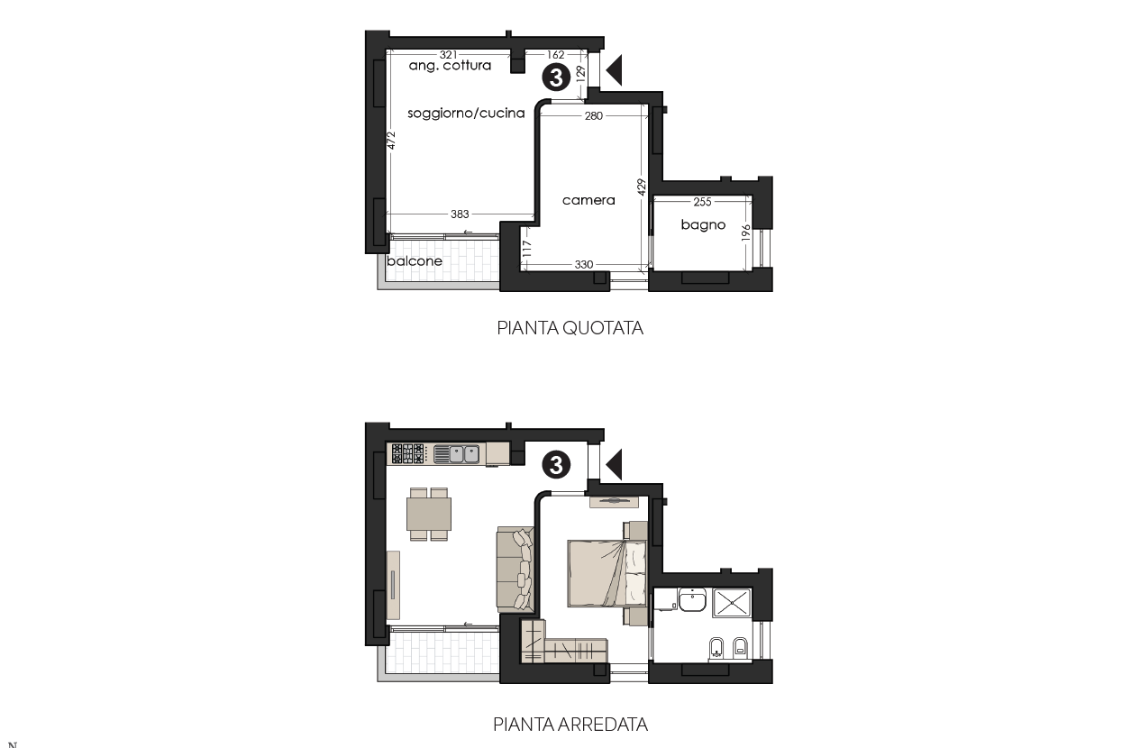 Appartamento 3 Piano Primo di nuova costruzione in vendita a Riccione Agenzia Immobiliare Victoria srl di Emanuele Vallone 2