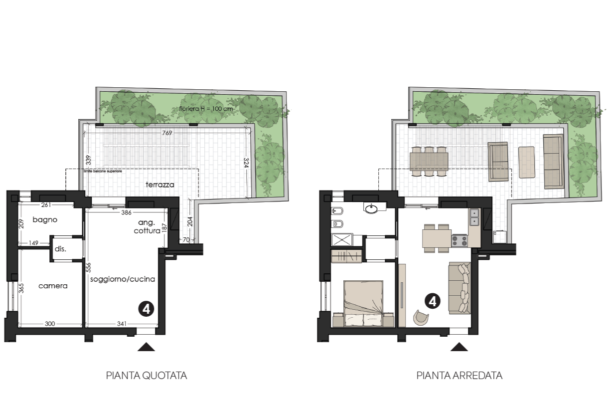 Appartamento 4 Piano Primo di nuova costruzione in vendita a Riccione Agenzia Immobiliare Victoria srl di Emanuele Vallone